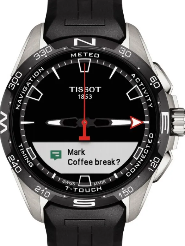 TISSOT Smartwatches | Herrenuhren-T-TOUCH CONNECT Solar T121.420.47.051.00
