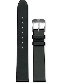uhr24 Uhrenarmbänder | Zubehör-Kalbleder Waterproof 16mm schwarz 2020-1016