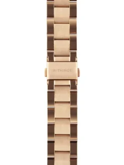 WITHINGS Uhrenarmbänder-Gliederband 3in1, rosé, 18mm, 3700546706301