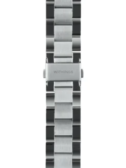 WITHINGS Uhrenarmbänder-Gliederband 3in1, silber, 20mm, 3700546706325