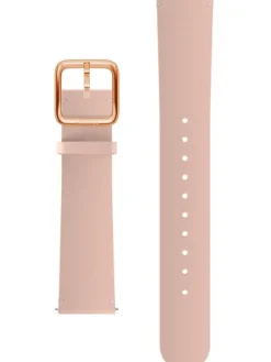 WITHINGS Uhrenarmbänder-Kalbsleder, rosa, 18 mm, rosè Schließe 3700546703997