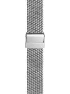 WITHINGS Uhrenarmbänder-Milanese, silber, 18mm 3700546704727