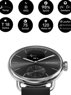 WITHINGS Smartwatches-Scanwatch 2 38mm - Black HWA10-model 1-All-Int