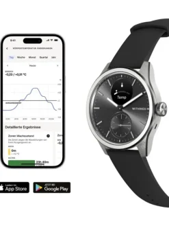 WITHINGS Damenuhren | Herrenuhren-Scanwatch 2 42mm - Black HWA10-model 4-All-Int