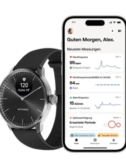 WITHINGS Smartwatches | Damenuhren-Scanwatch Light - Black 37mm HWA11-model 5-All-Int