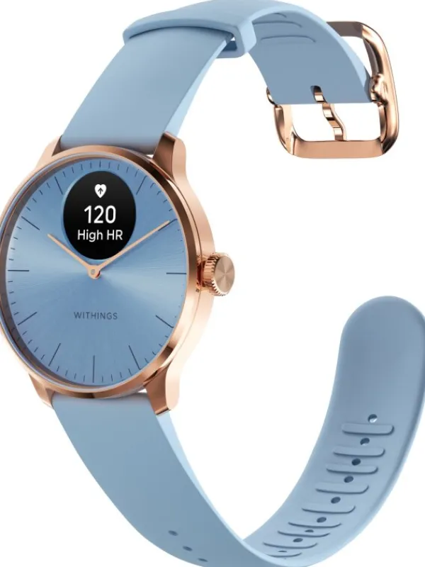 WITHINGS Smartwatches | Damenuhren-Scanwatch Light - Rosé Light Blue 37mm HWA11-model 2-All-Int