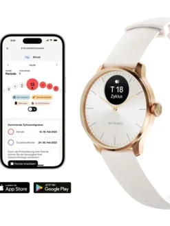 WITHINGS Smartwatches | Damenuhren-Scanwatch Light - Rose Gold White 37mm HWA11-model 1-All-Int