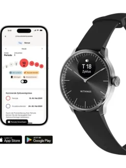 WITHINGS Smartwatches | Damenuhren-Scanwatch Light - Black 37mm HWA11-model 5-All-Int