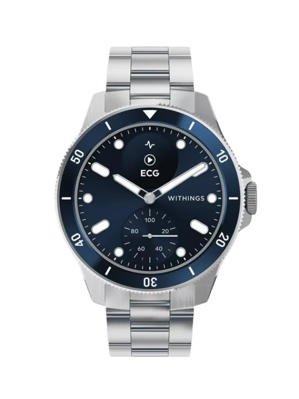 WITHINGS Herrenuhren | Damenuhren-ScanWatch Nova - Blue HWA10-model 7-All-Int