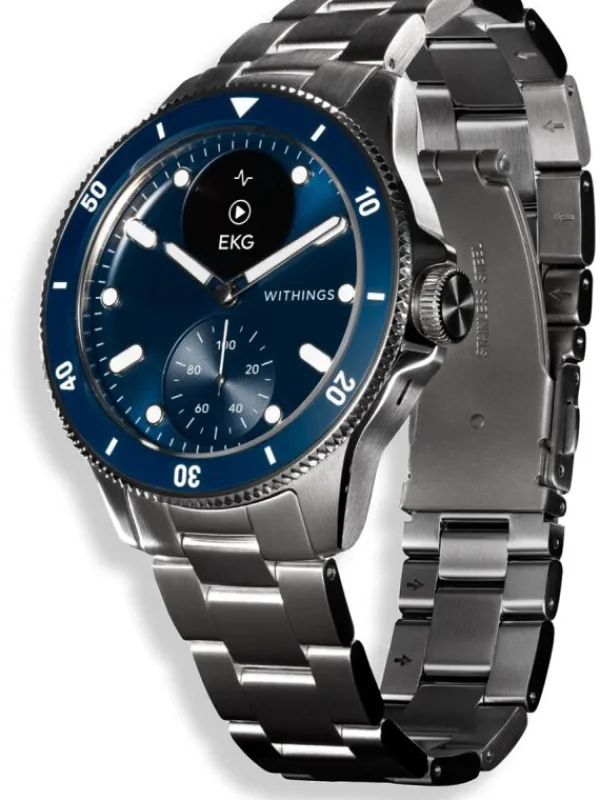 WITHINGS Herrenuhren | Damenuhren-ScanWatch Nova - Blue HWA10-model 7-All-Int