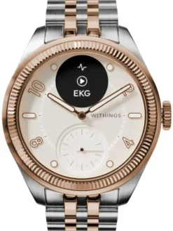 WITHINGS Smartwatches | Damenuhren-Scanwatch Nova Brilliant 39mm - bicolor HWA10-MODEL 11-ALL